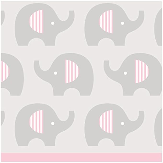 LITTLE PEANUT GIRL BEVERAGE NAPKINS, 16 PIECES, PINK - Image 1